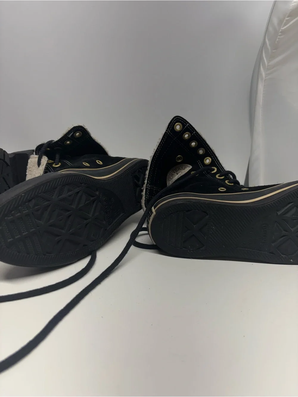 Converse Chuck Taylor All Star winter boots Men 4.5, Woman 6.5 Convertible 9in - Picture 4 of 6